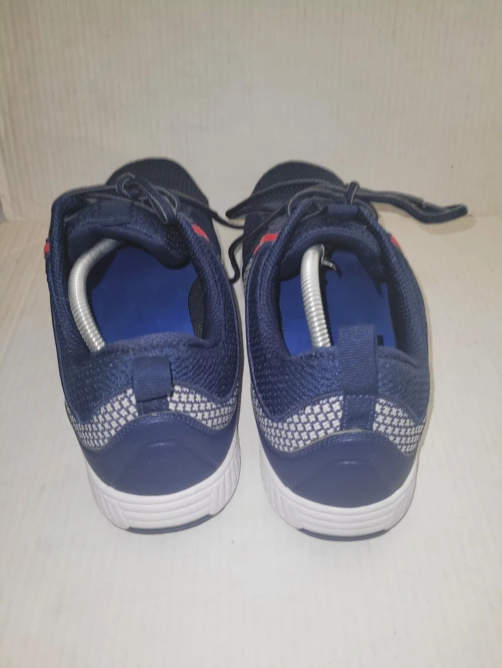 Orthofeet Edgewater Sneakers Men's Size 13 Wide 4E Blue Walking Shoes 616